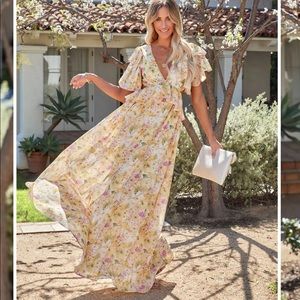 VICI Floral Maxi Dress